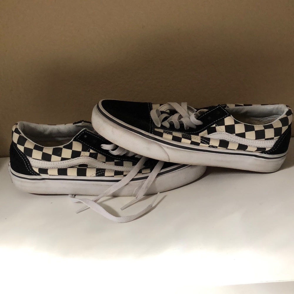 Checkered Vans